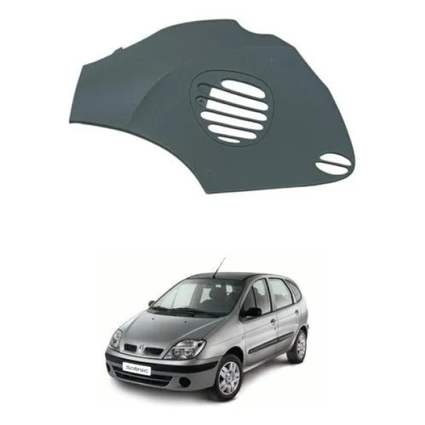 Acabamento Direito Console Renault Scenic 02/10 7700432144