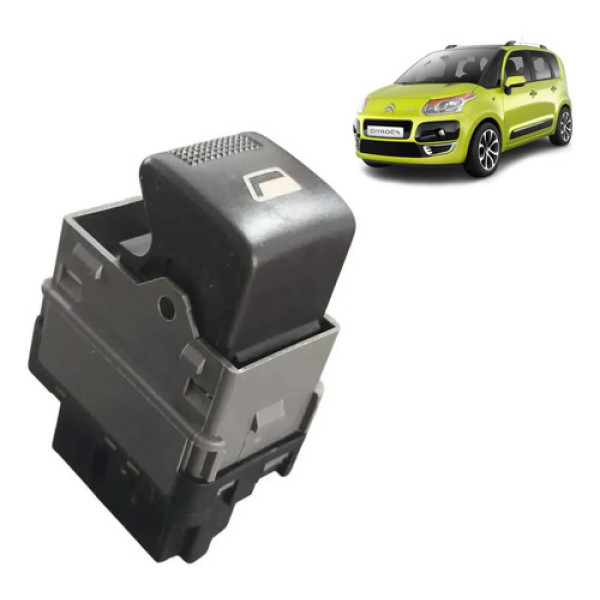 Botão Vidro Eletrico Citroen C3 2008  96605364