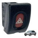 Botão D Alerta 93285543 Corsa Classic 010 011 012 013 14 016 Preto
