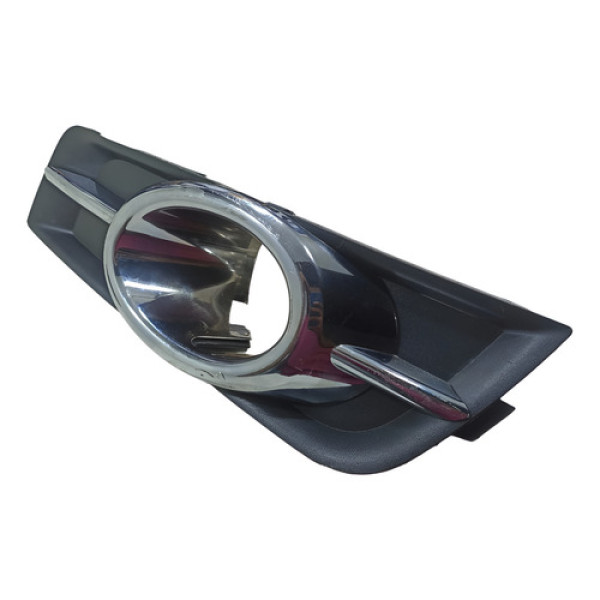 Grade Moldura Milha Direita Cruze 2012  A 2014 Hatch Preto Direito