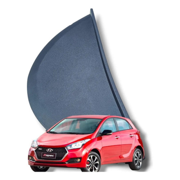 Moldura Tampa Painel Esquerdo  Hyundai Hb20 2013 2014 A 2019 Preto