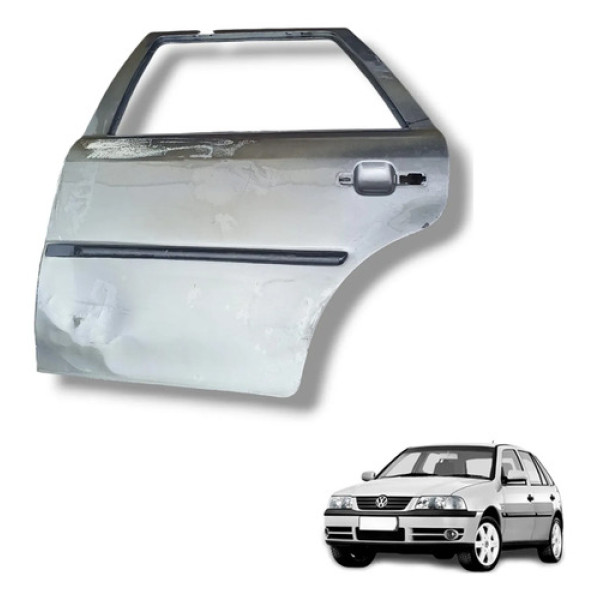 Porta Traseira Esqgol Parati Bola G2 G3 G4 95 A 14 C/detalhe Traseira Esquerda