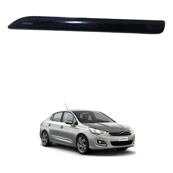 Acabamento Painel Direito Citroen C4 Lounge 2013 A 2019 Preto