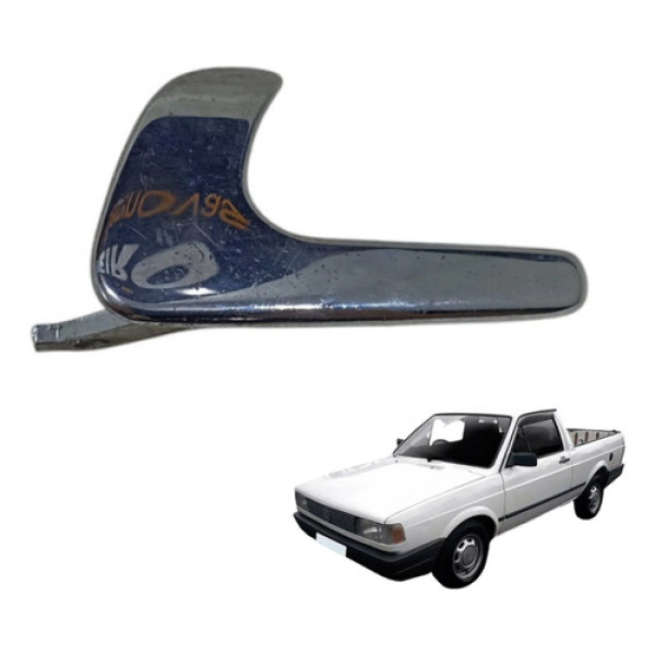 Maçaneta Interna Porta Cromada Saveiro 1994/2005