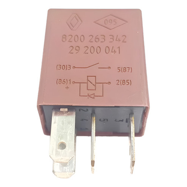 Rele Auxiliar Renault Logan Duster Sandero Captur 8200263342