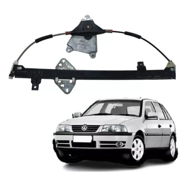 Máquina De Vidro Porta Traseira Dir Gol Parati G2 G3 G4 Man