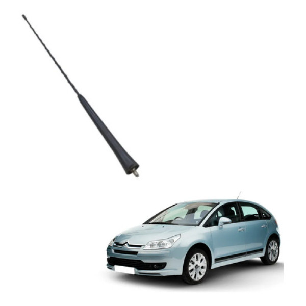 Antena Sem Base Teto Citroen C4 Glx 2013 A 2014 Preto