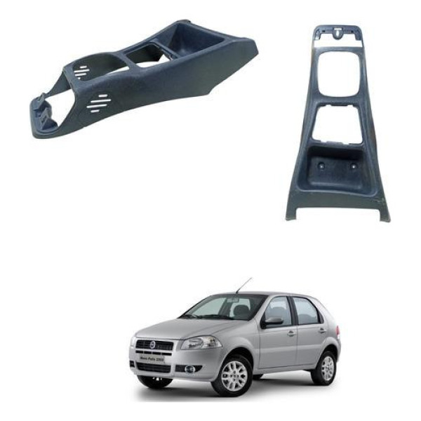 Console Moldura Central Fiat Palio Siena 2008/12 735314425