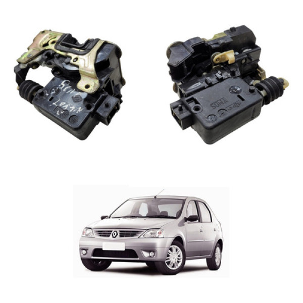 Fechadura Porta Traseira Direita Logan Exp 1.0 16v 2008