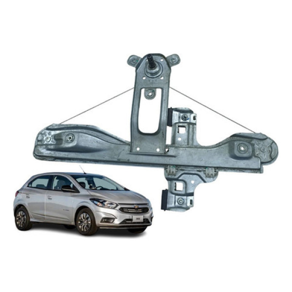 Máquina De Vidro Porta Traseira Esq Onix Prisma 12 A 20 Man