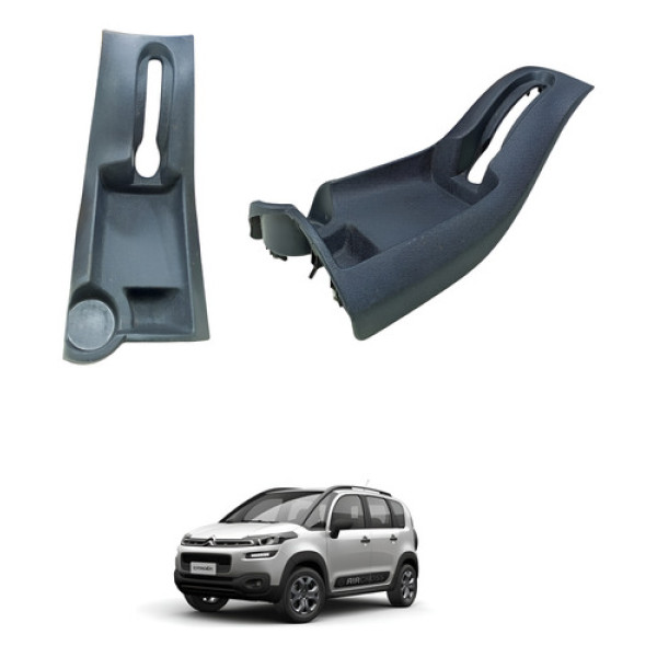 Console Central Acabamento Freio Mao Air Cross 2016 2017