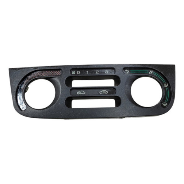 Moldura Controle Ar Cond Fiat Palio Strada 2009 A 2012 Preto