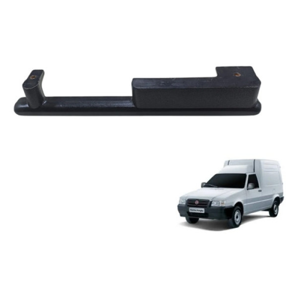 Puxador Porta Diant Dir Fiat Uno Mille Fiorino 95/13 Preto