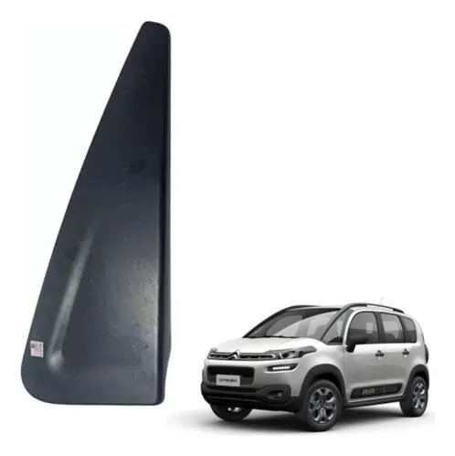 Acabamento Externo Porta Dianteira Esquerda C3 Aircross 2015 Preto